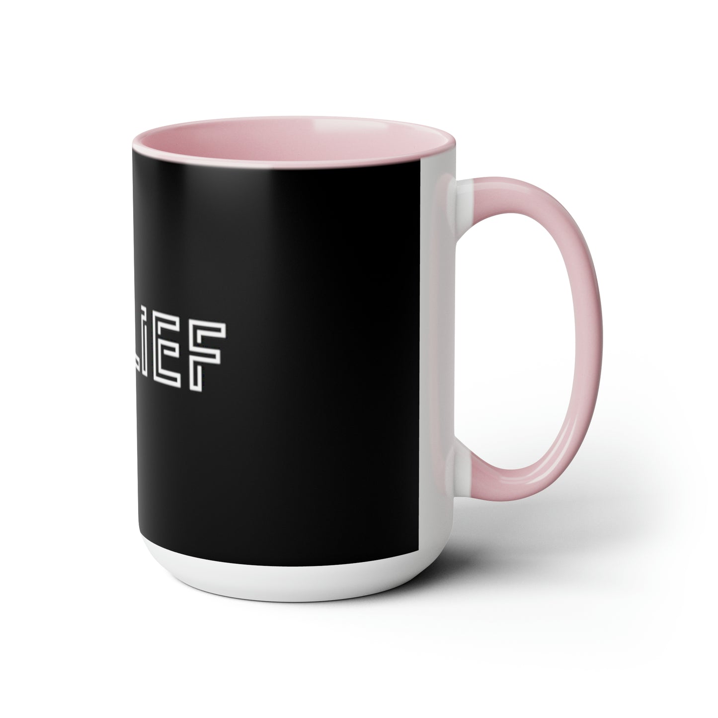 Two-Tone Coffee Mugs, 15oz