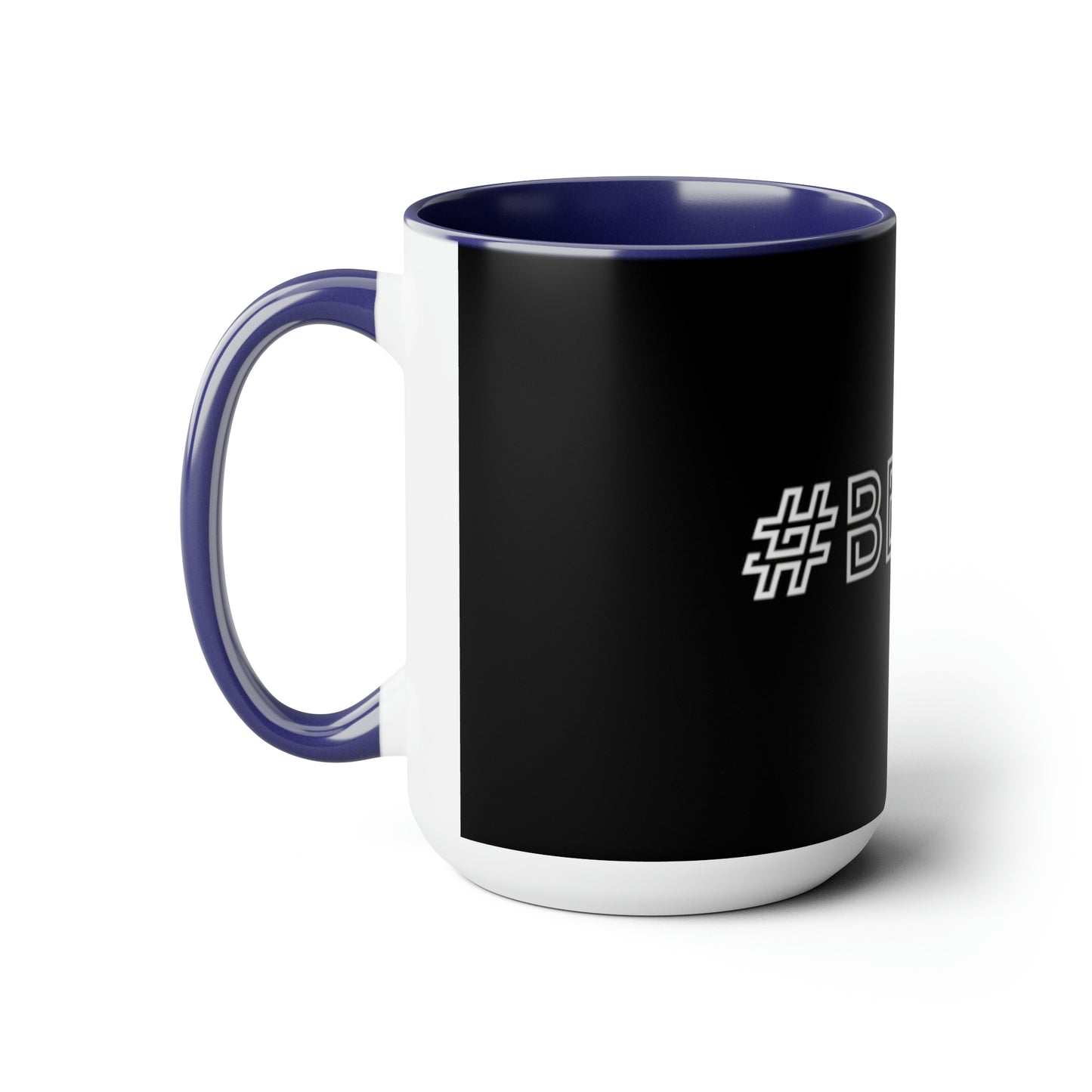 Two-Tone Coffee Mugs, 15oz